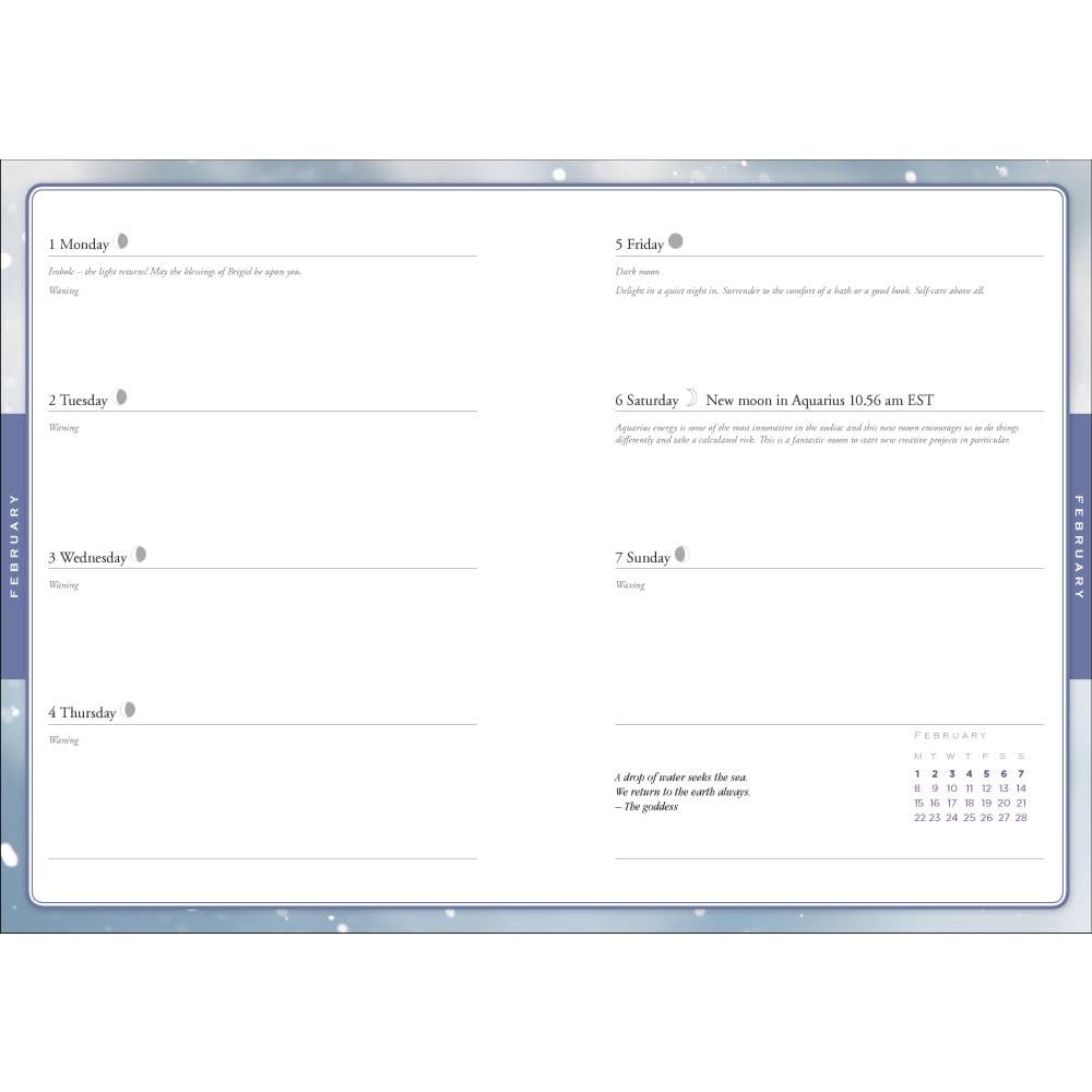 Lunar & Seasonal 2027 Planner by Stacey Demarco Fourth Alternate Image