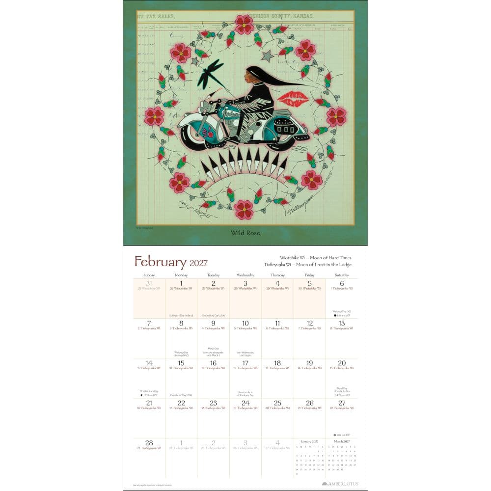 Lakota Way 2027 Wall Calendar Third Alternate Image