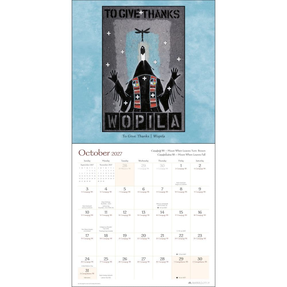 Lakota Way 2027 Wall Calendar Fifth Alternate Image