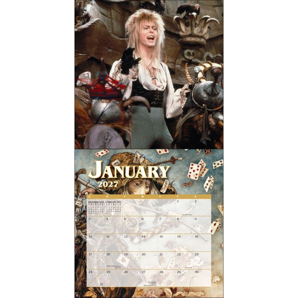 Jim Henson's Labyrinth 2027 Wall Calendar Second Alternate Image