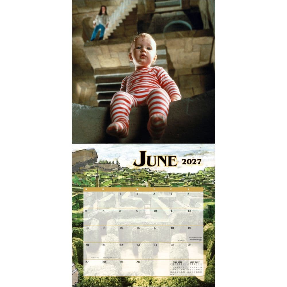 Jim Henson's Labyrinth 2027 Wall Calendar Third Alternate Image