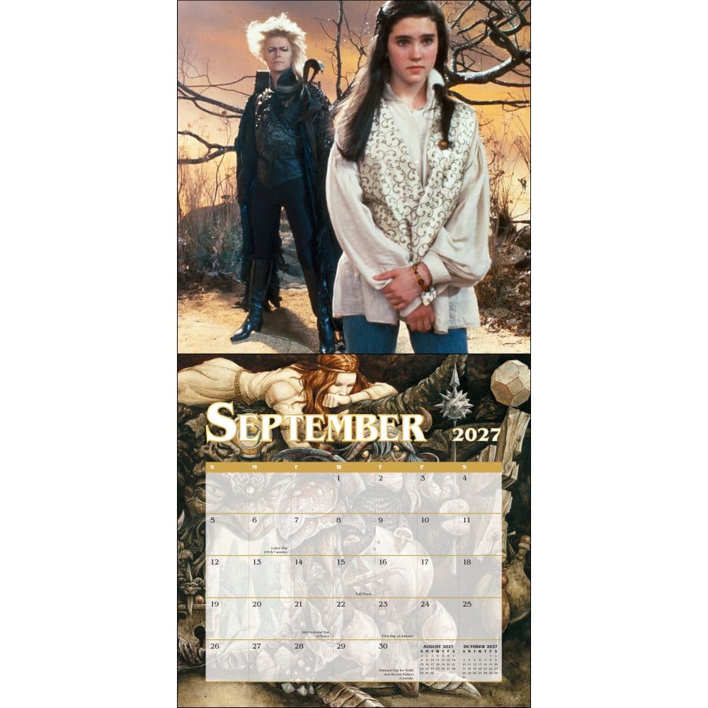 Jim Henson's Labyrinth 2027 Wall Calendar Fourth Alternate Image