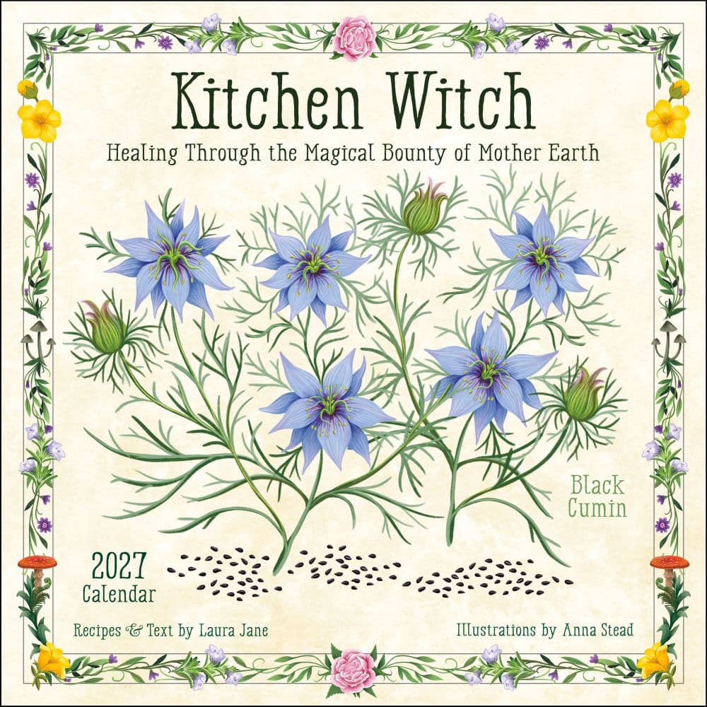 Kitchen Witch 2027 Wall Calendar Main Product Image