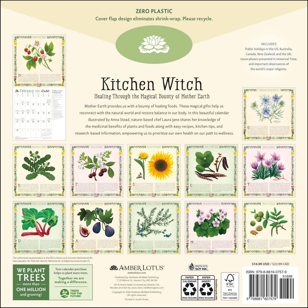 Kitchen Witch 2027 Wall Calendar First Alternate Image
