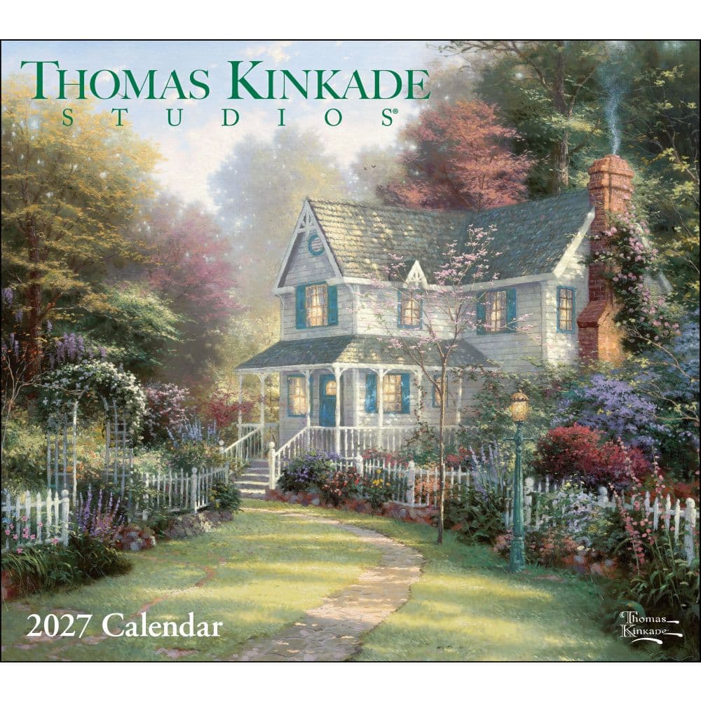 image Thomas Kinkade Painter of Light 2027 Wall Calendar Main Product Image