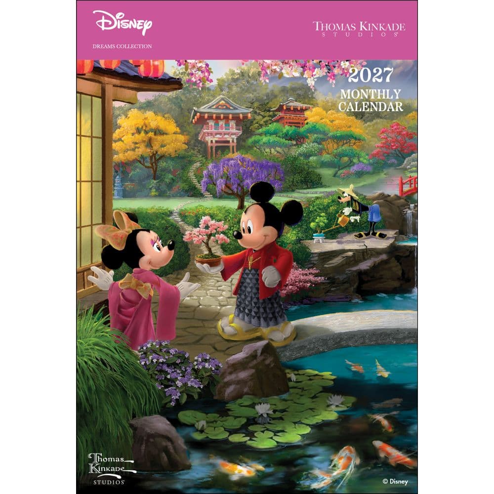 image Thomas Kinkade Disney 2027 Monthly Pocket Planner Main Product Image