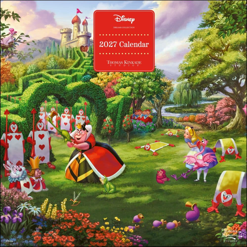 Thomas Kinkade Disney Collection 2027 Wall Calendar Main Product Image