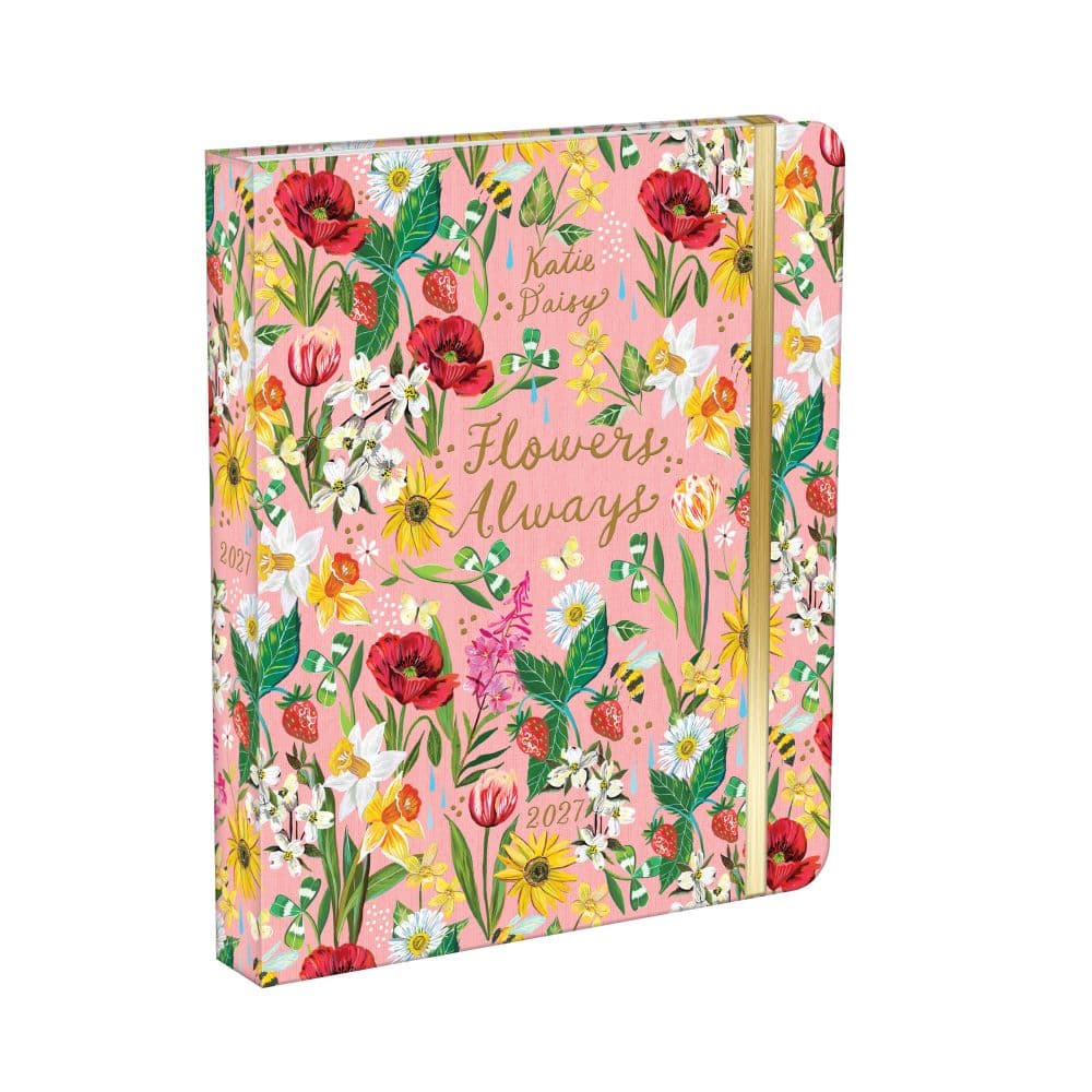 Flowers Always 2027 Weekly Deluxe Planner Main Product Image