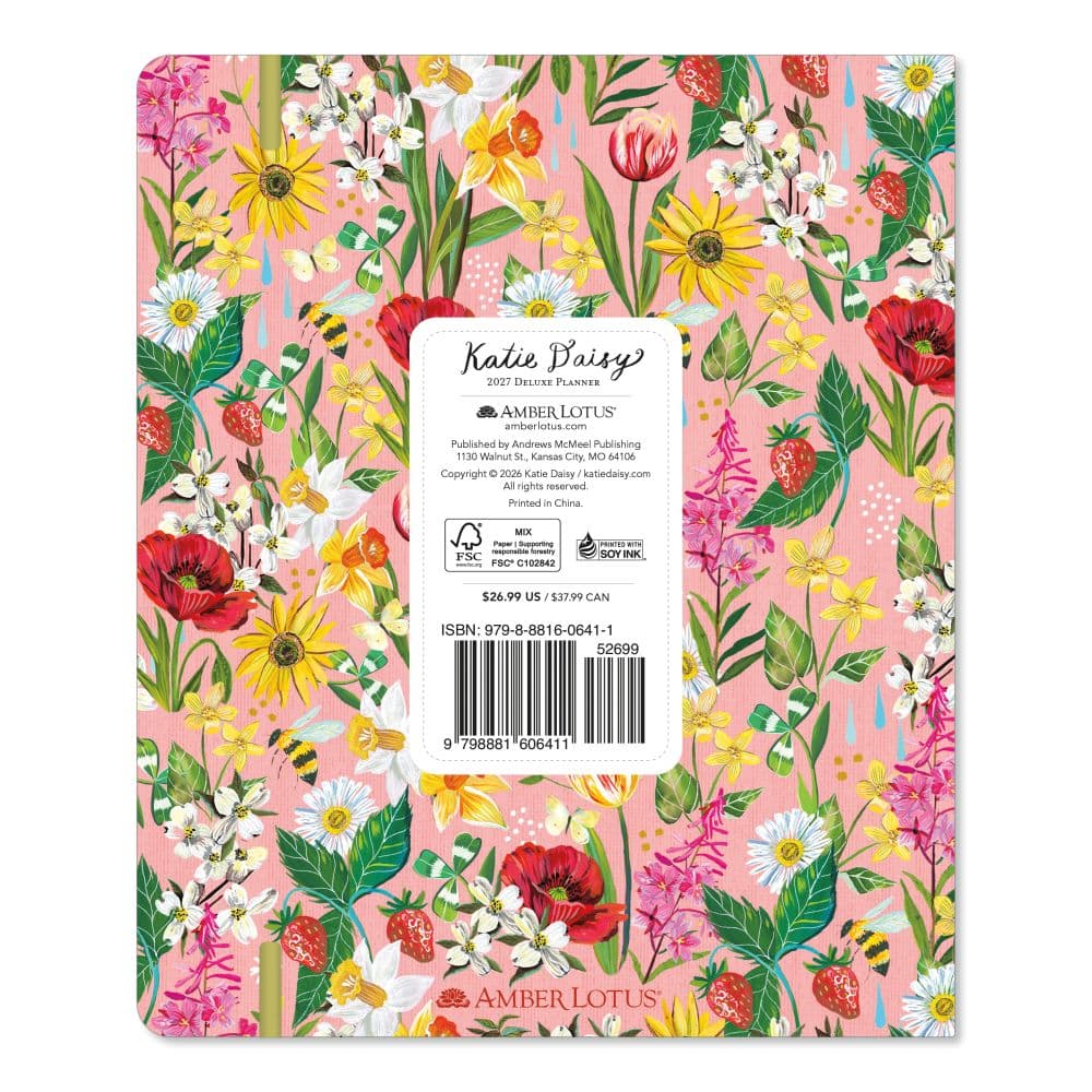 Flowers Always 2027 Weekly Deluxe Planner First Alternate Image