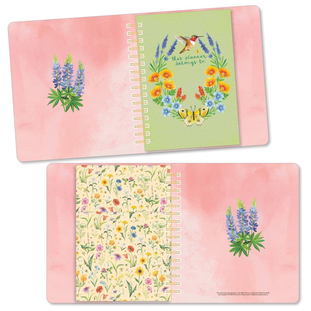 Flowers Always 2027 Weekly Deluxe Planner Second Alternate Image