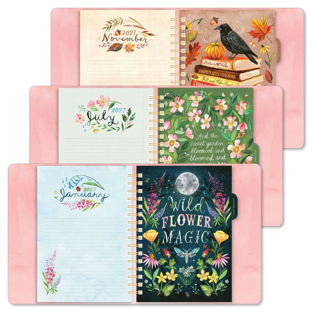 Flowers Always 2027 Weekly Deluxe Planner Third Alternate Image