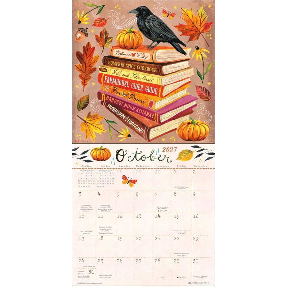Trust the Magic 2027 Wall Calendar by Katie Daisy Fifth Alternate Image