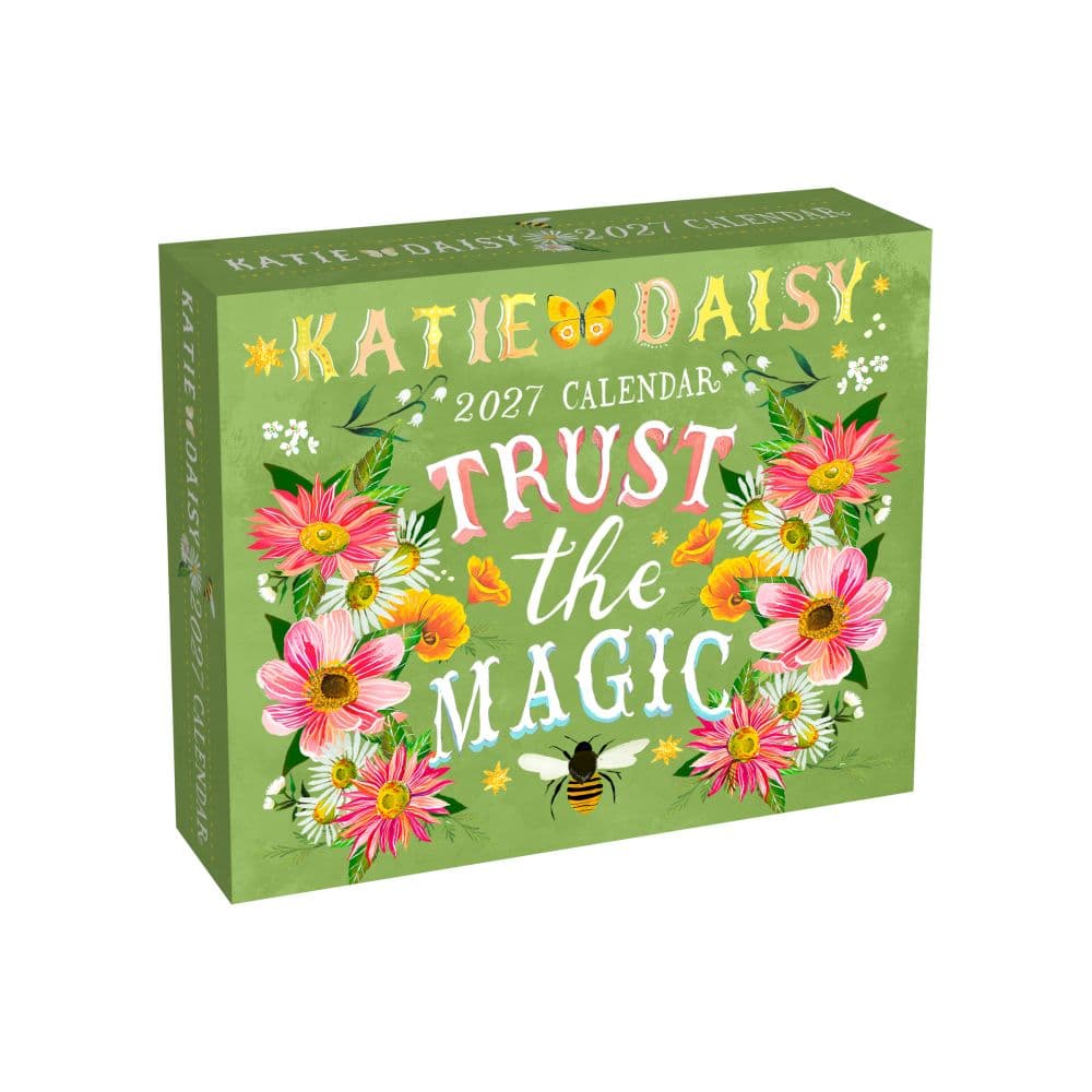 Wild Beauty 2027 Desk Calendar by Katie Daisy Main Product Image
