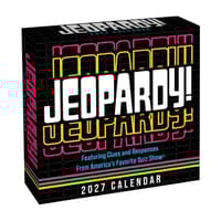 image Jeopardy 2027 Desk Calendar Main Product Image