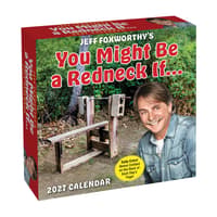 image You Might Be a Redneck If 2027 Desk Calendar by Jeff Foxworthy Main Product Image