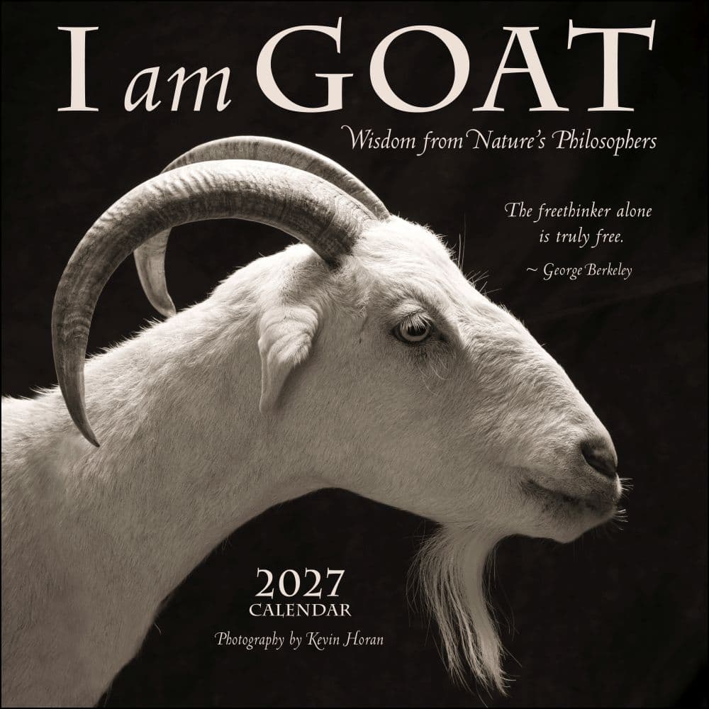 image I am Goat 2027 Wall Calendar Main Product Image