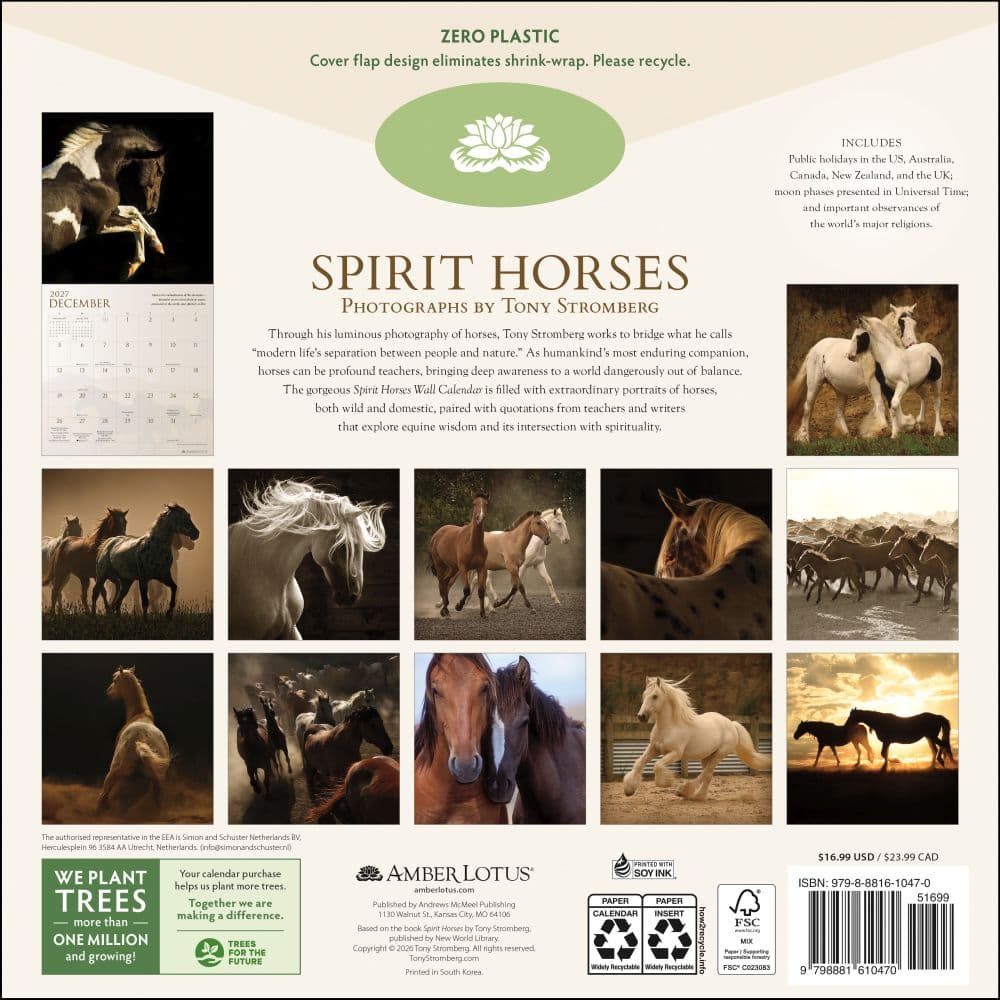 Spirit Horses 2027 Wall Calendar First Alternate Image