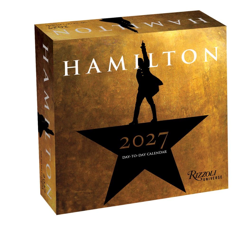 Hamilton 2027 Desk Calendar Main Product Image