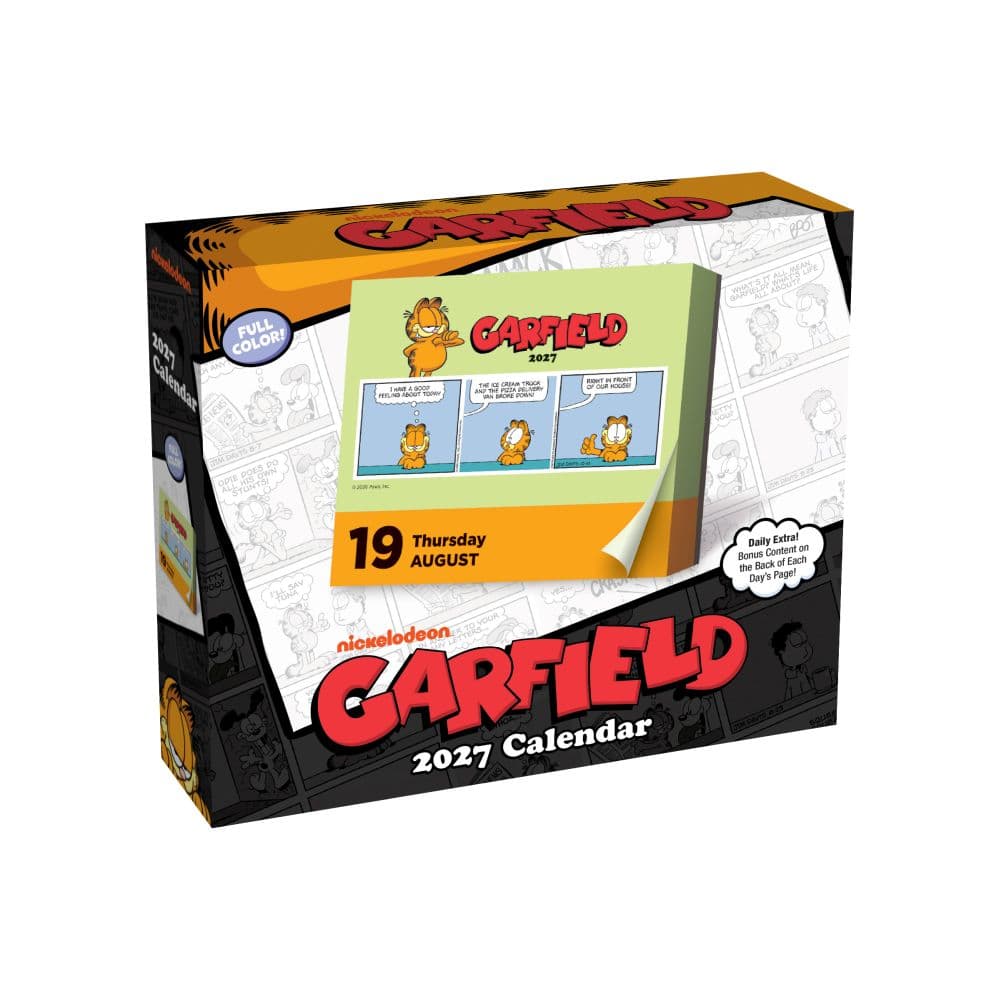 Garfield 2027 Desk Calendar Main Product Image