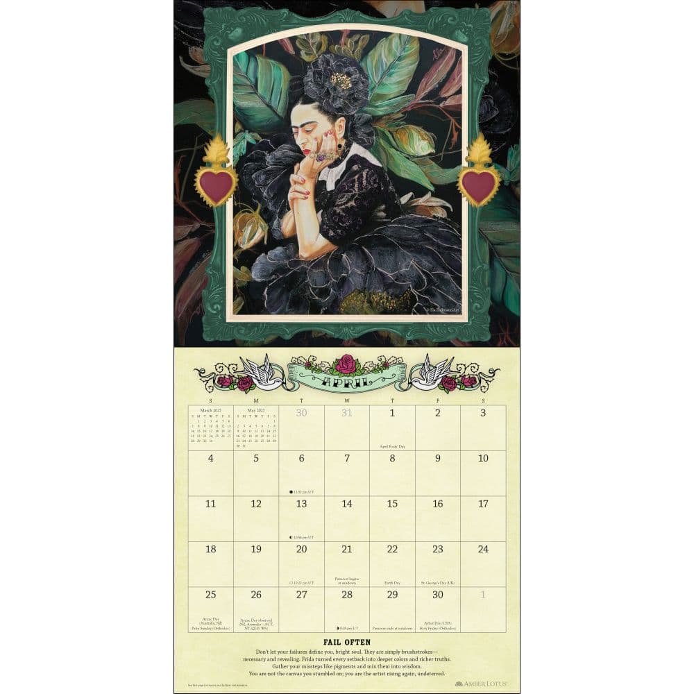 For the Love of Frida 2027 Wall Calendar Third Alternate Image