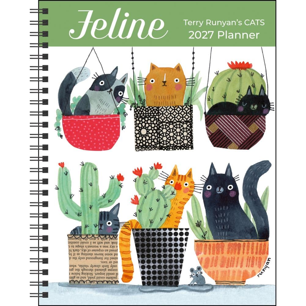 Feline 2027 Weekly Planner Main Product Image