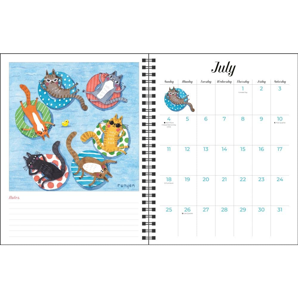 Feline 2027 Weekly Planner First Alternate Image
