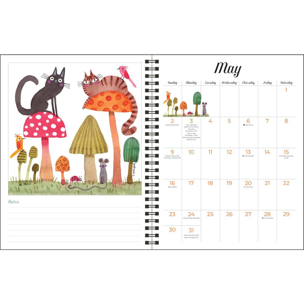 Feline 2027 Weekly Planner Fifth Alternate Image