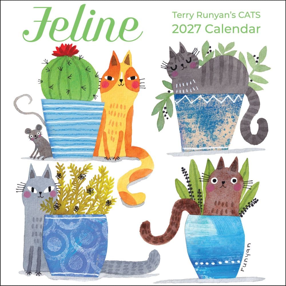 image Feline 2027 Wall Calendar Main Product Image