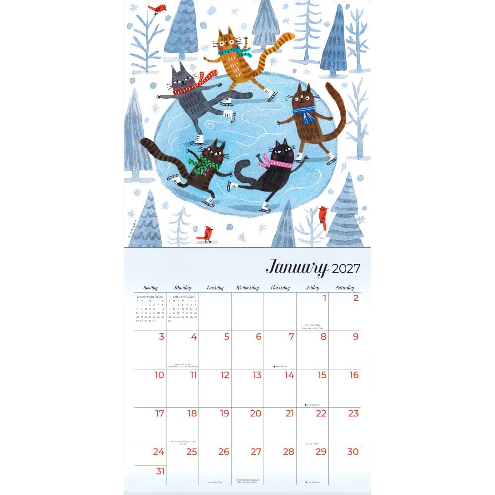 Feline 2027 Wall Calendar Second Alternate Image