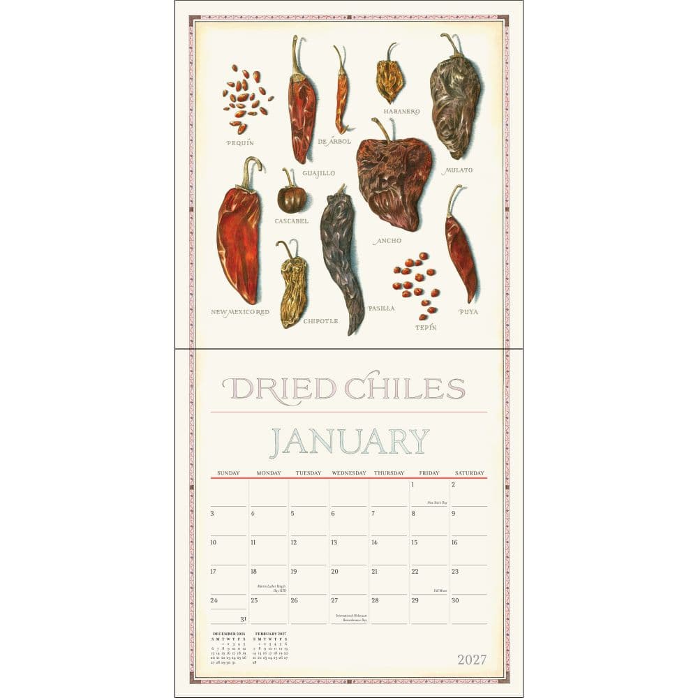 Farmers Market 2027 Wall Calendar Second Alternate Image