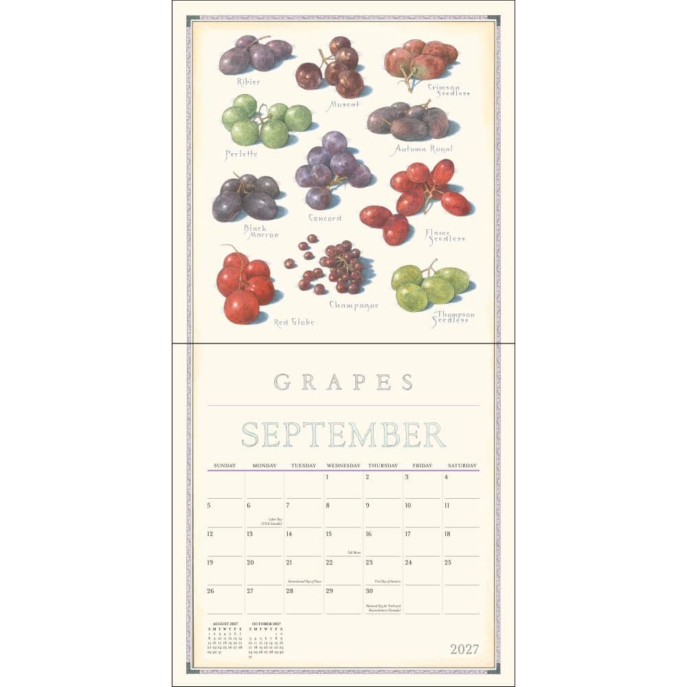 Farmers Market 2027 Wall Calendar Fourth Alternate Image