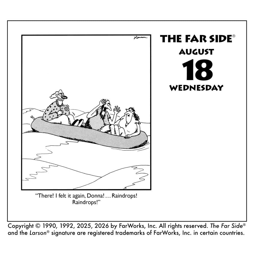 Far Side 2027 Desk Calendar Second Alternate Image