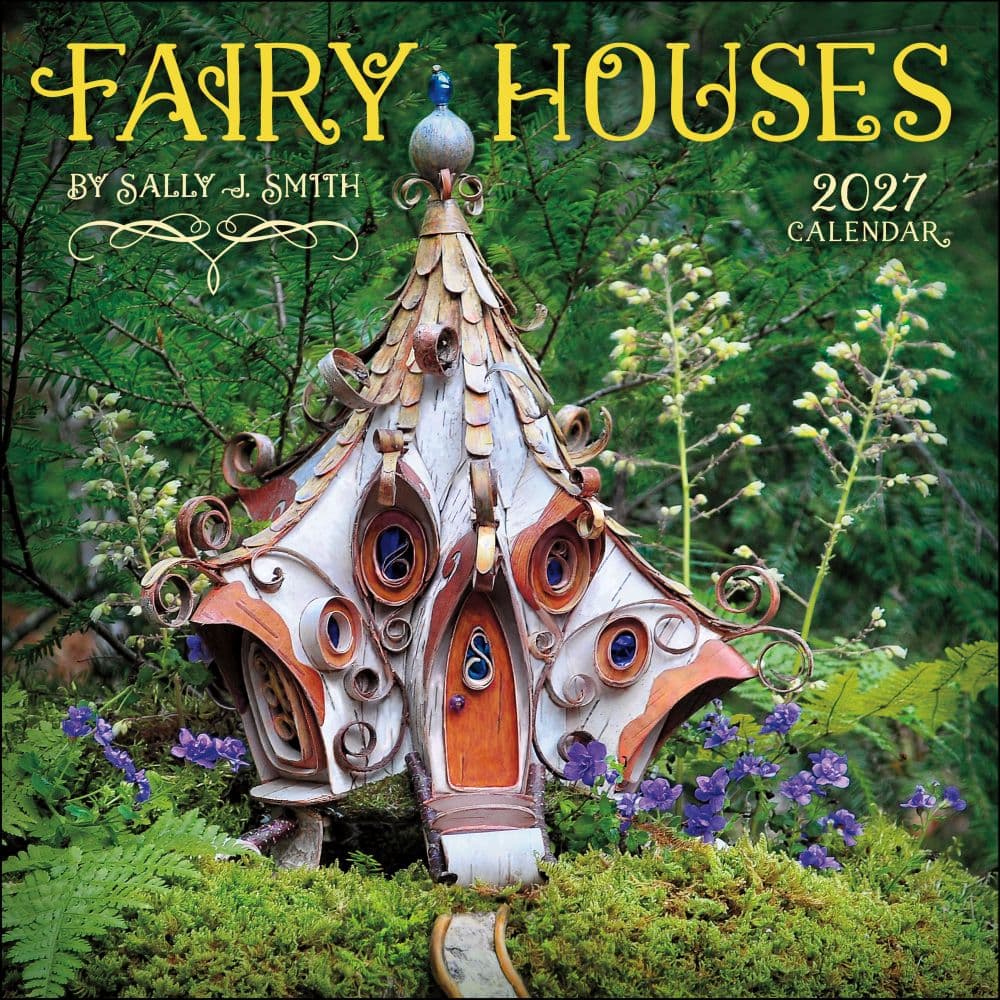 Fairy Houses 2027 Wall Calendar Main Product Image