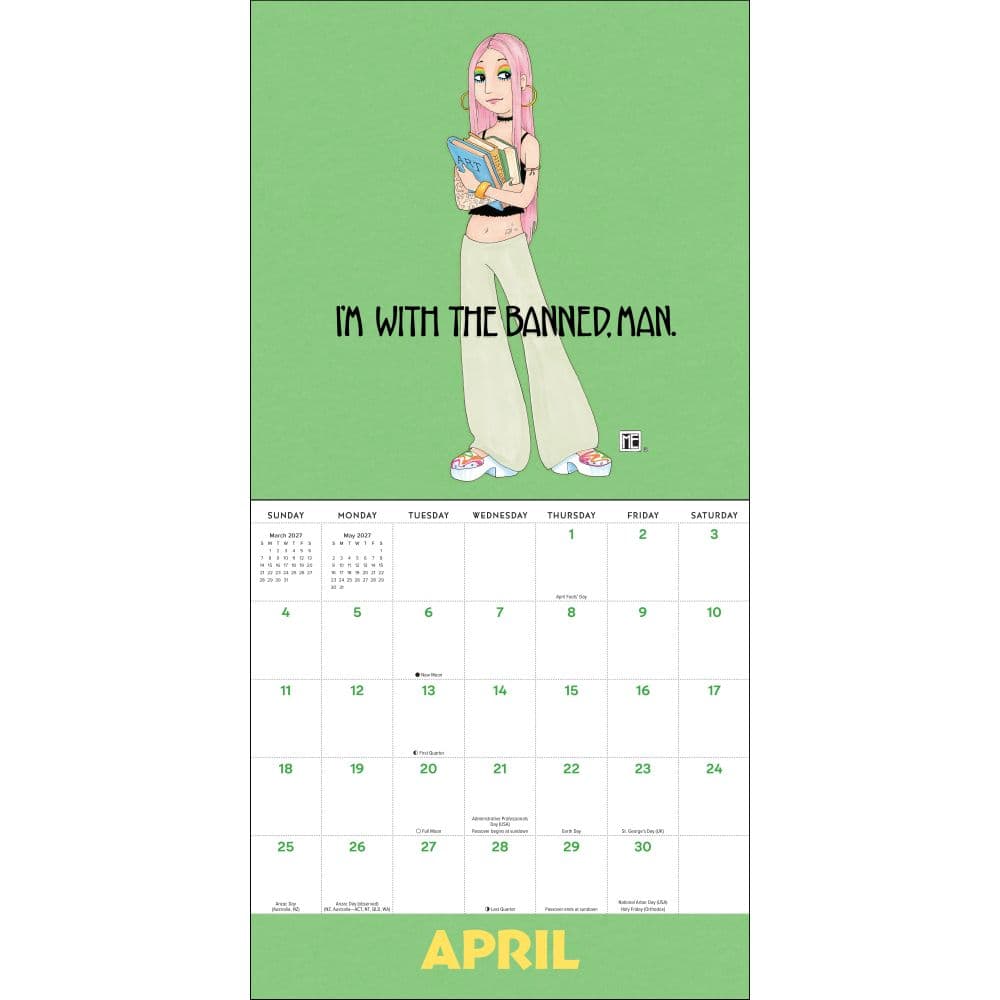 Your Voice Matters 2027 Wall Calendar by Mary Engelbreit Second Alternate Image