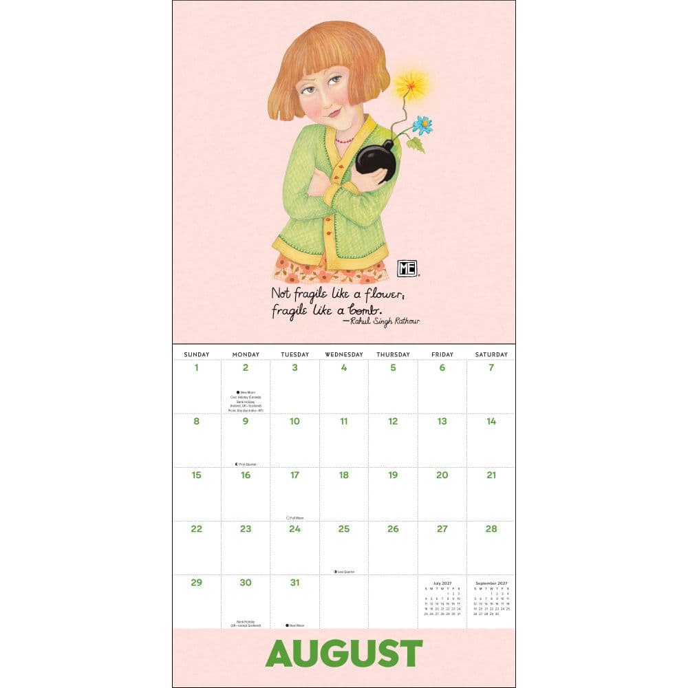 Your Voice Matters 2027 Wall Calendar by Mary Engelbreit Fifth Alternate Image