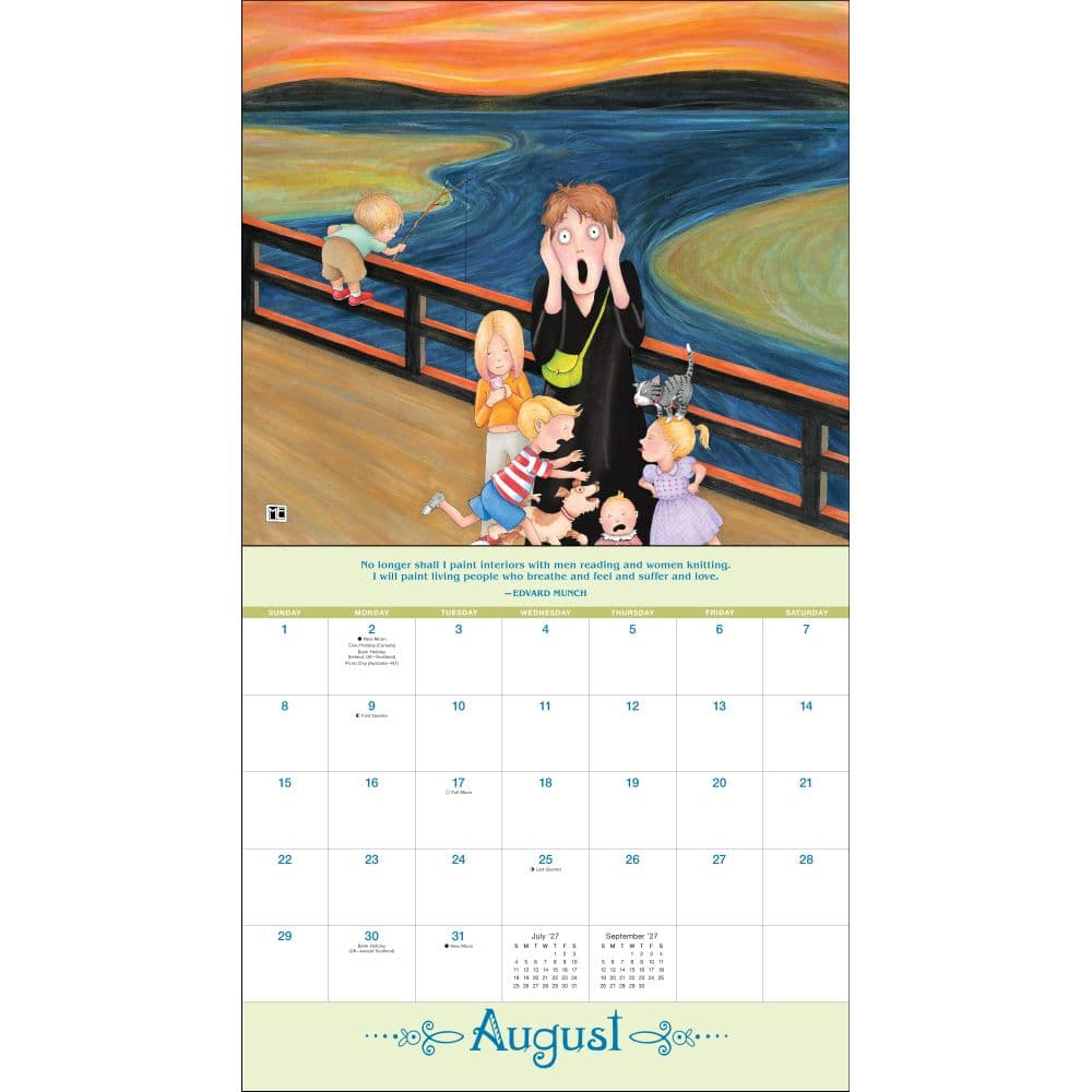 Mary Engelbreits Friendship is a Sheltering Tree 2027 Wall Calendar Fifth Alternate Image