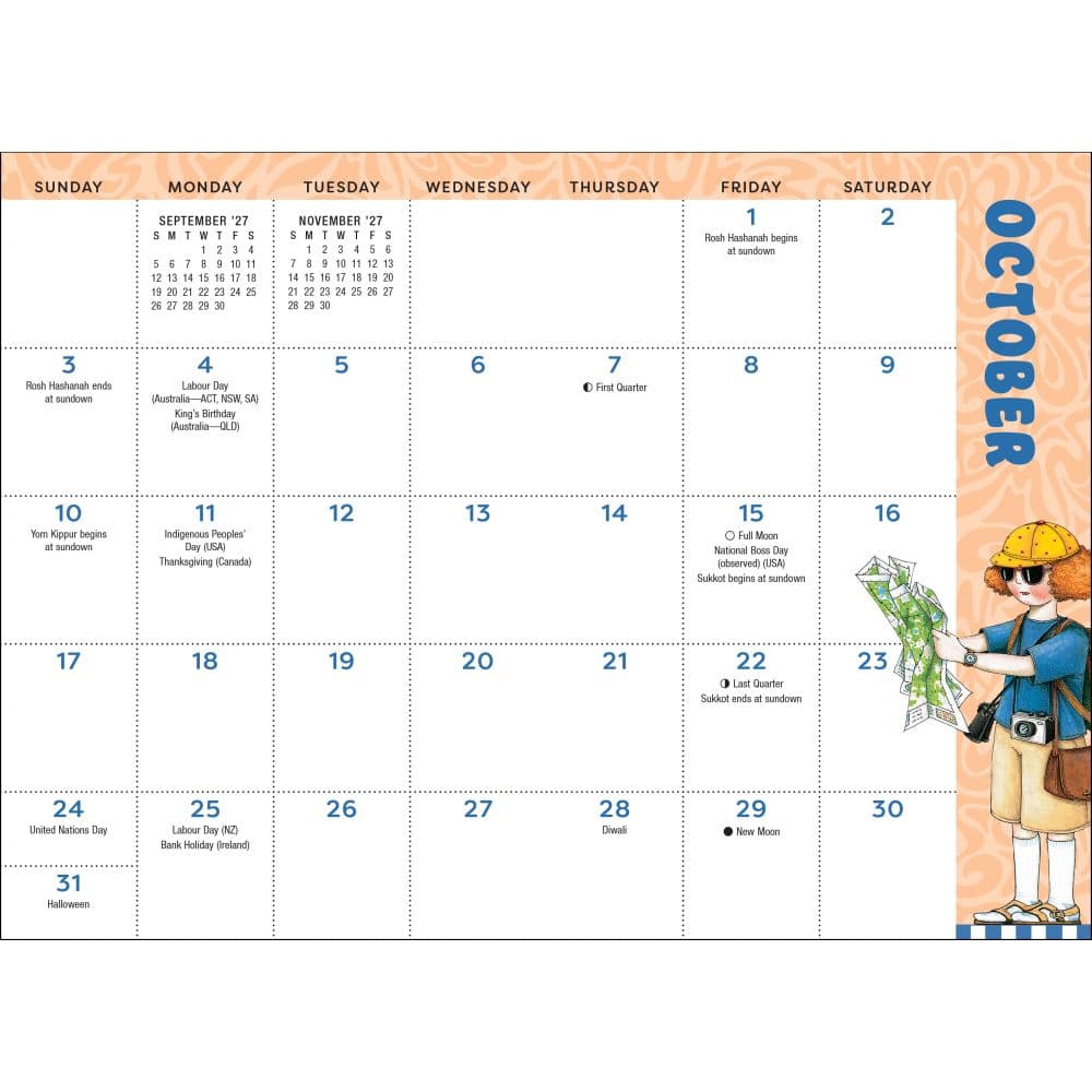 Mary Engelbreits Good Vibes Only 2027 Monthly Pocket Planner Fifth Alternate Image