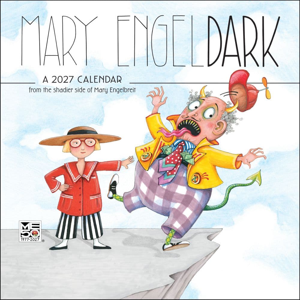 Mary EngelDark 2027 Wall Calendar by Mary Engelbreit Main Product Image