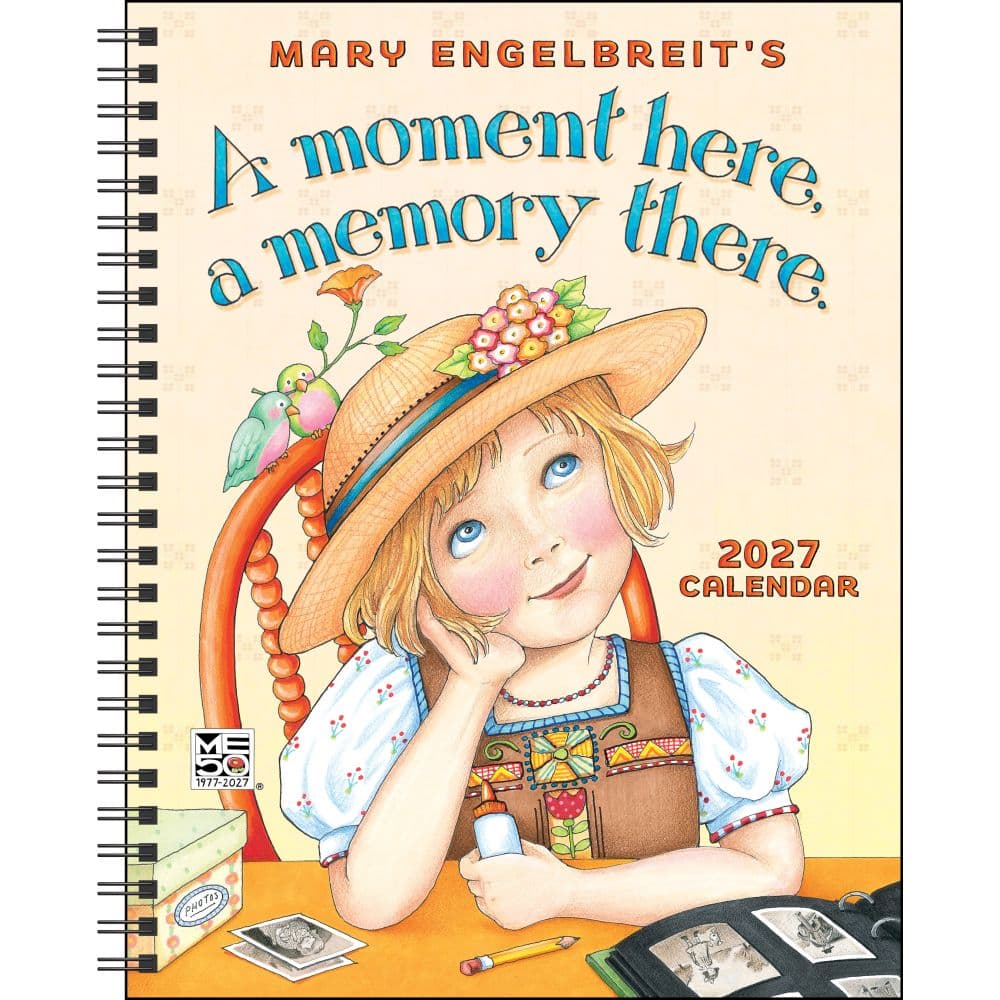 Mary Engelbreits a Moment Here a Memory There 2027 Engagement Planner Main Product Image