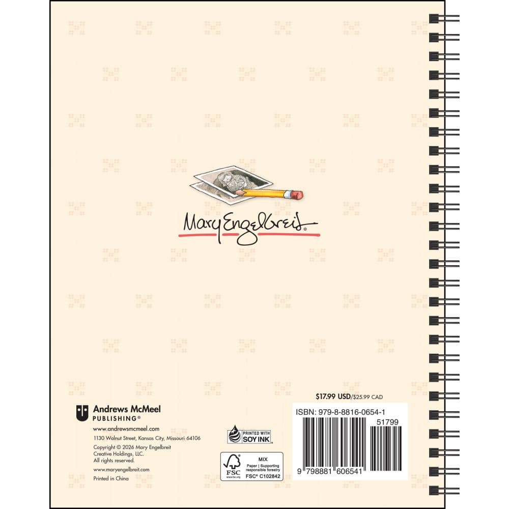Mary Engelbreits a Moment Here a Memory There 2027 Engagement Planner First Alternate Image
