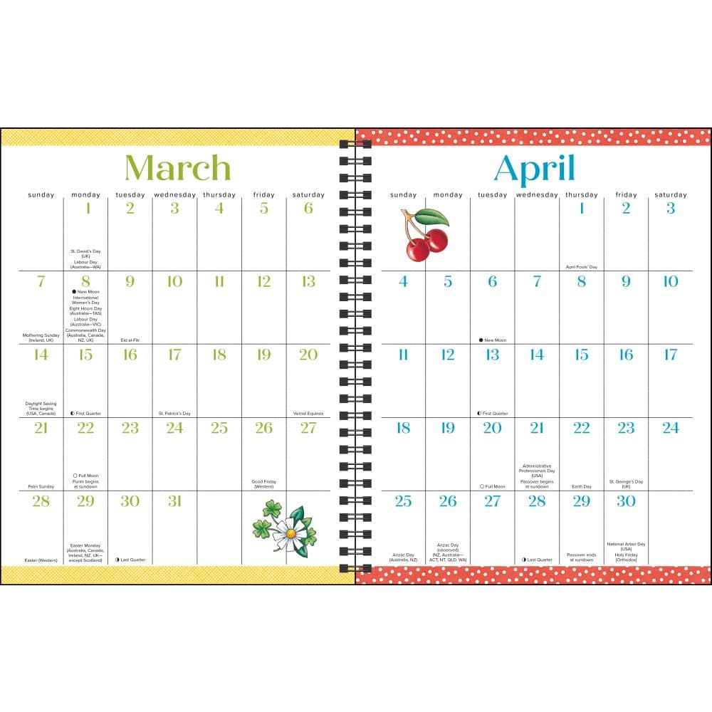 Mary Engelbreits a Moment Here a Memory There 2027 Engagement Planner Second Alternate Image