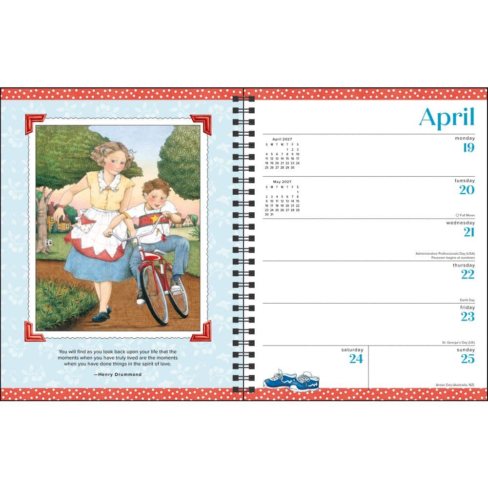 Mary Engelbreits a Moment Here a Memory There 2027 Engagement Planner Fourth Alternate Image