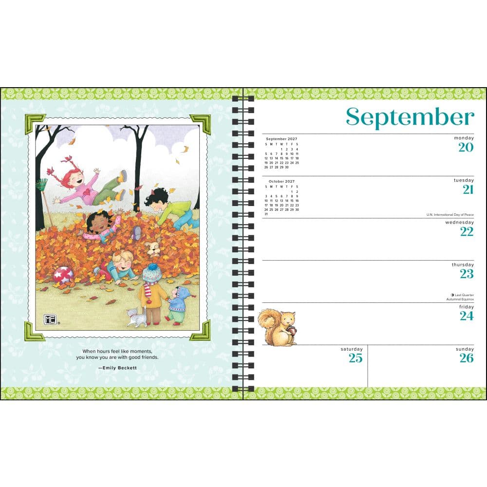 Mary Engelbreits a Moment Here a Memory There 2027 Engagement Planner Fifth Alternate Image