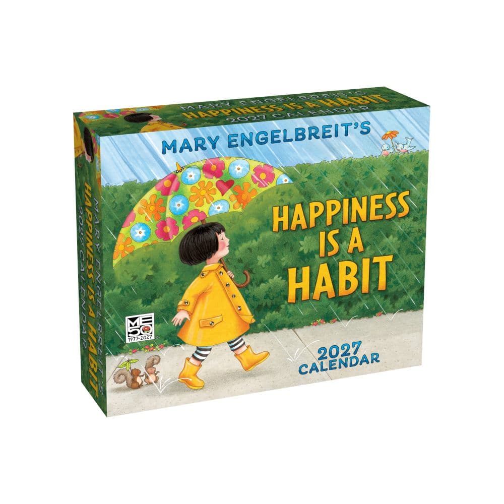 Mary Engelbreits Happiness is a Habit 2027 Desk Calendar Main Product Image