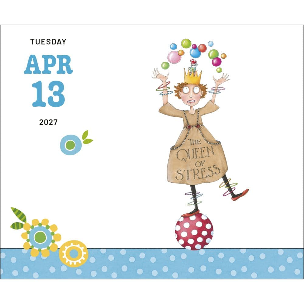 Mary Engelbreits Happiness is a Habit 2027 Desk Calendar Second Alternate Image