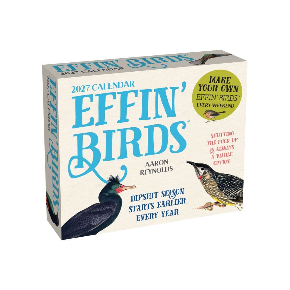 Effin Birds 2027 Desk Calendar Main Product Image