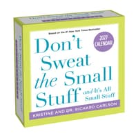image Dont Sweat the Small Stuff 2027 Desk Calendar Main Product Image