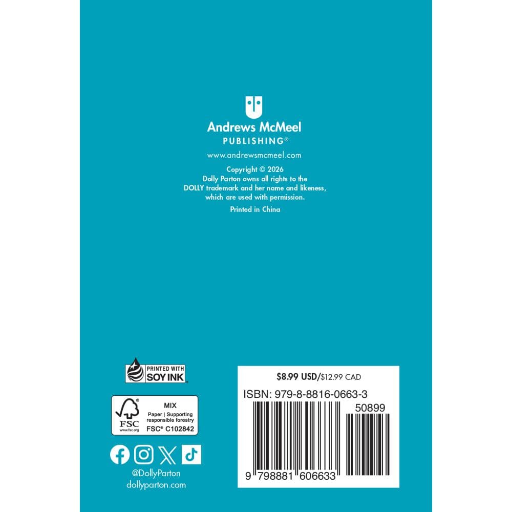 Dolly Parton 2027 Pocket Planner First Alternate Image