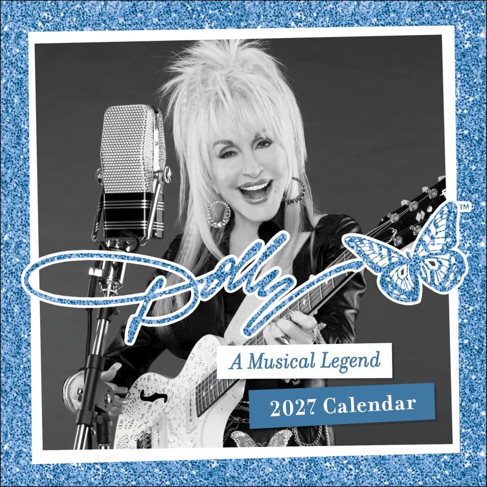 Dolly Parton 2027 Mini Wall Calendar Main Product Image