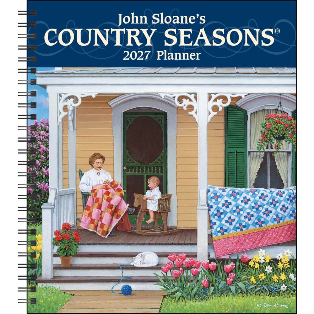 Country Seasons 2027 Engagement Planner by John Sloane Main Product Image